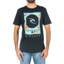 Rip Curl Men's Tropical Paradise Short Sleeve T-Shirt - Black