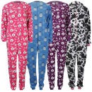 Women's Micro Fleece Onesies - 7 Options