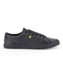 Lyle & Scott Men's Halket Leather Trainers - Black