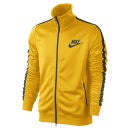 Nike Men's Tribute Track Jacket - Yellow/Green