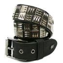 Lowlife Men's Grip Metal Belt - Black/Gunmetal
