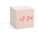 Clap-On Alarm Clock - Light Wood