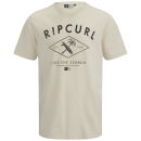 Rip Curl Men's Diamond Palm Surf Logo Short Sleeve T-Shirt - Birch