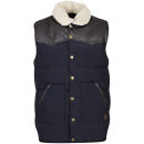Brave Soul Men's Oldham Gilet - Navy