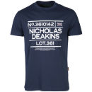 Nicholas Deakins Men's Guardian Crew Neck T-Shirt - Navy
