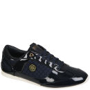 Nicholas Deakins Men's Trail Blazer Patent Trainers - Navy