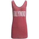 Brave Soul Women's Anita Slogan Vest - Red