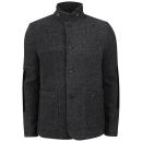 Bellfield Men's Jasper Tweed Wool Jacket - Charcoal Tweed