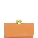 Ted Baker Women's Ronee Enamel Heart Matinee Purse - Tangerine