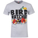 Angry Birds Men's Bird Watcher T-Shirt - Grey Marl
