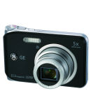 GE J1250 12 Megapixel Digital Camera - Black - Brown Boxed