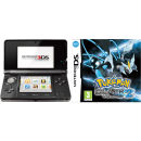 Nintendo 3DS Console (Black) Bundle Includes: Pokémon Black 2
