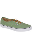 Vans Authentic Brushed Twill Trainer - Shale Green/True White