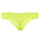 Bjorn Borg Women's Lace Thong - Yellow