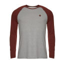 Element Men's Sean Raglan Long Sleeve T-Shirt - Henna