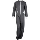 Influence Women's Fleece Onesie - Charcoal Marl