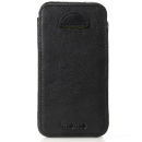 Knomo Black Leather iPhone 4S Sleeve