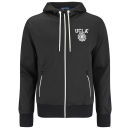 UCLA Men's Lancaster Tricoat Zip Through Hoody - Black