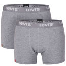 Levi's Men's Boxer Shorts 2-Pack - Grey Marl