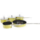 Morphy Richards Accents 5 Piece Pan Set - Green