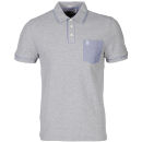Original Penguin Men's Oxford Earl Polo Shirt - Light Grey