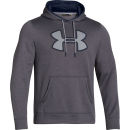 Under Armour Men's Af Storm Big Logo Hoody - Carbon Heather/Scatter