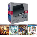 Playstation 3 Slim 320 GB Console: Bundle (Includes SSX, Fifa Street, Grand Slam Tennis 2 and Kingdoms of Amalur: Reckoning)