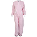 Influence Women's Fleece Onesie - Baby Pink