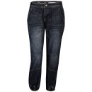 Bench Women's Cropped Cuffed Jeans - Blue