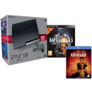 Playstation 3 PS3 Slim 320GB Console: Bundle (Includes Battlefield 3 and The Karate Kid (2010) Blu-ray)