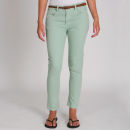 Sakura Women's Slim Fit Denim Trouser - Mint
