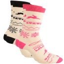 Ted Baker Women's Snowler Fairisle Sock Pack - Assorted