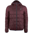Antony Morato Men's Quilted Hooded Jacket - Bordeaux