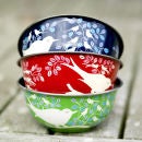 Nkuku Eva Bowl - Green