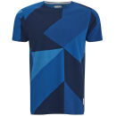 Boxfresh Men's Lacis Camo T-Shirt - Blue Camo