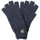 Crosshatch Men's Fishline Fingerless Gloves - Blueberry Marl