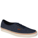 Vans Authentic Canvas  Trainer (Denim) - Dark Blue/Marshmallow