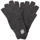 Crosshatch Men's Fishline Fingerless Gloves - Charcoal Marl