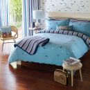 Scion Flight Duvet Cover - Blue