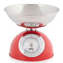 Cook In Colour 5kg Dome Kitchen Scales - Red