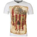 Amplified Men's 35 Music Crew Neck T-Shirt - Off White
