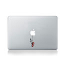 Banksy Boy Swinging On Safety Ring Vinyl MacBook Sticker for MacBook 13/15 Inch