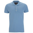 Jack & Jones Men's Atlas Polo Shirt - Heritage Blue