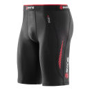Skins Men's A200 1/2 Tights - Black/Fierce Red