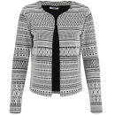 ONLY Women's Nomad Aztec Jacket - Cloud Dancer