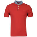 Boxfresh Men's Kame Polo Shirt - Cardinal Red