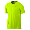 Nike Men's Miler Short Sleeve T-Shirt - Volt Green
