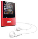 Philips GoGear ViBE 8GB MP4 Player - Red