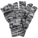 Smith & Jones Men's Erratica Twist Fingerless Gloves - Light Grey Mix - One Size