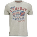 Tokyo Laundry Men's Toyo Rally T-Shirt - Oat Grey Marl